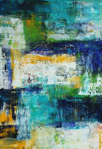 Maritime Klänge by Petra Kirsten, Painting for Sale on Select