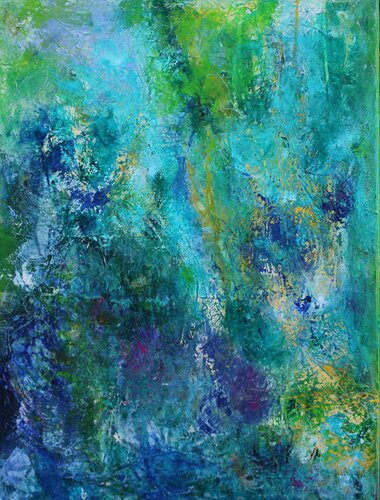 Ozean voller Klänge by Petra Kirsten, Painting for Sale on Select