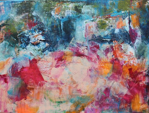 Schöner Augenblick by Petra Kirsten, Painting for Sale on Select