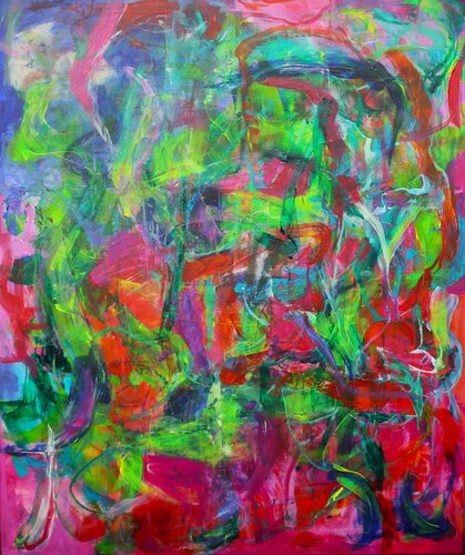 Betrachten by Petra Kirsten, Painting for Sale on Select