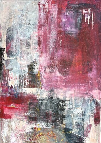 Verborgene Stimmen by Petra Kirsten, Painting for Sale on Select