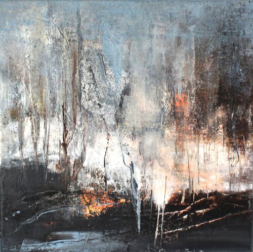 Zwischenräume V by Petra Kirsten, Painting for Sale on Select