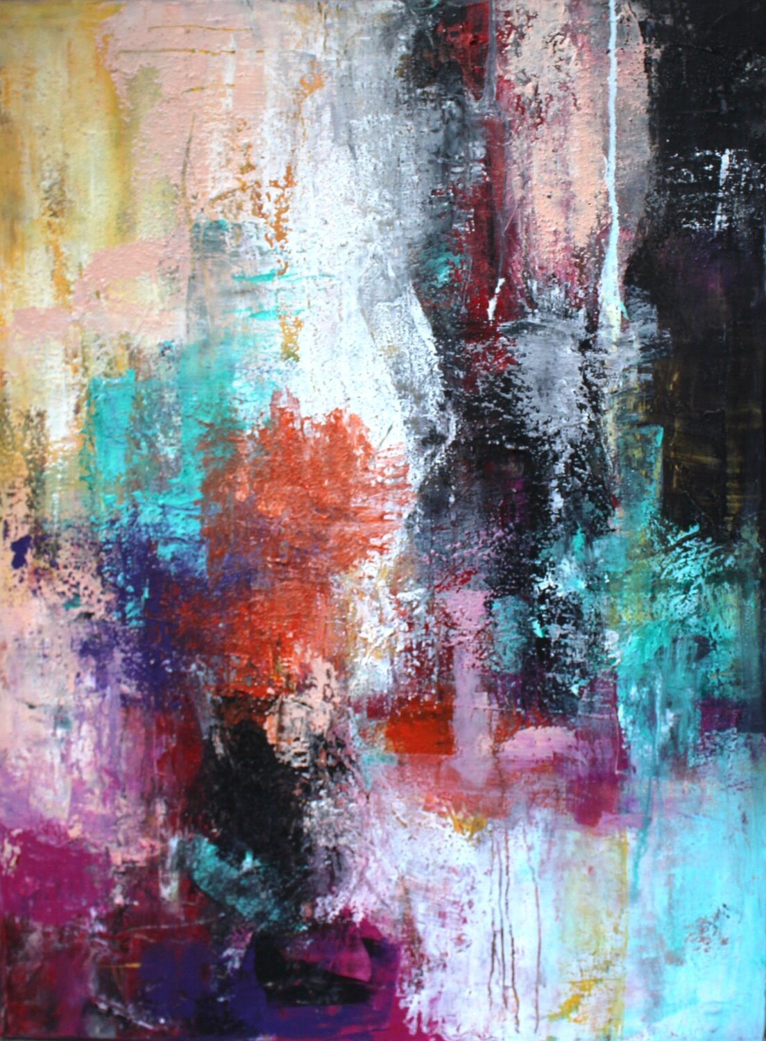 Aufbruch Petra Kirsten Original painting for sale