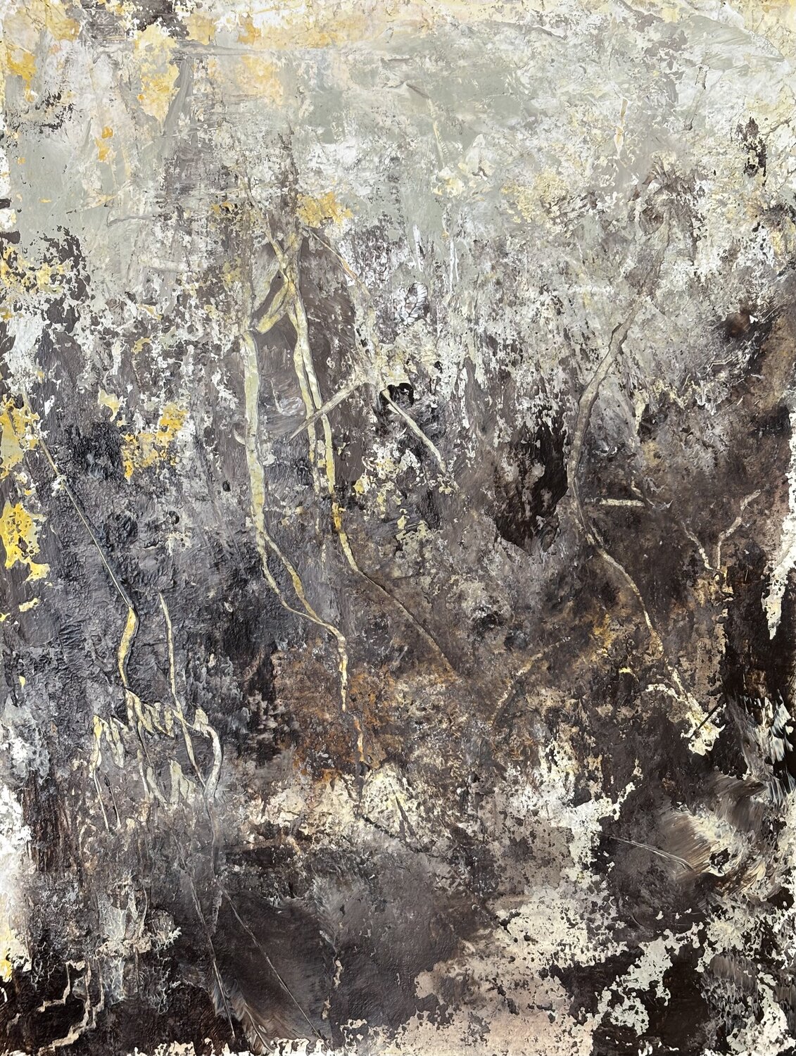 Innere Struktur II Petra Kirsten Original painting for sale