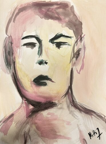 Momentaufnahme der Seele by Roland Mittermeier, Painting for Sale on Select