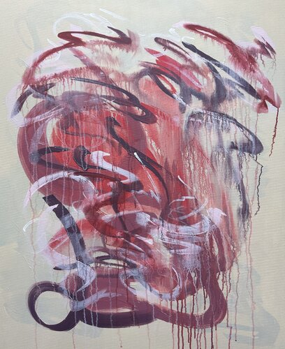 Trial and Error by Felix Hilber, Painting for Sale on Select