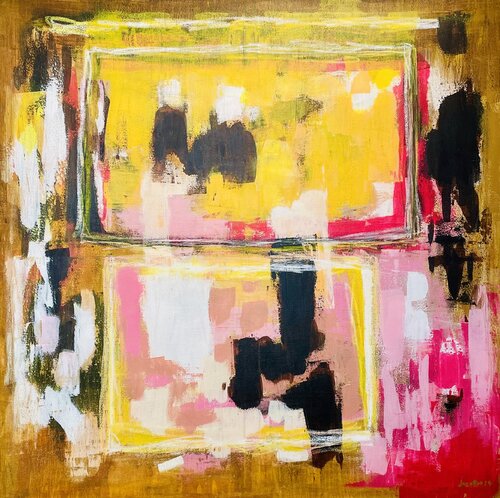 Symbiose by Denise Jacottet, Painting for Sale on Select