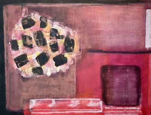 Besucher by Denise Jacottet, Painting for Sale on Select