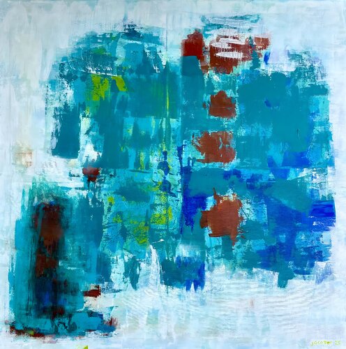 La poesia di briccole by Denise Jacottet, Painting for Sale on Select