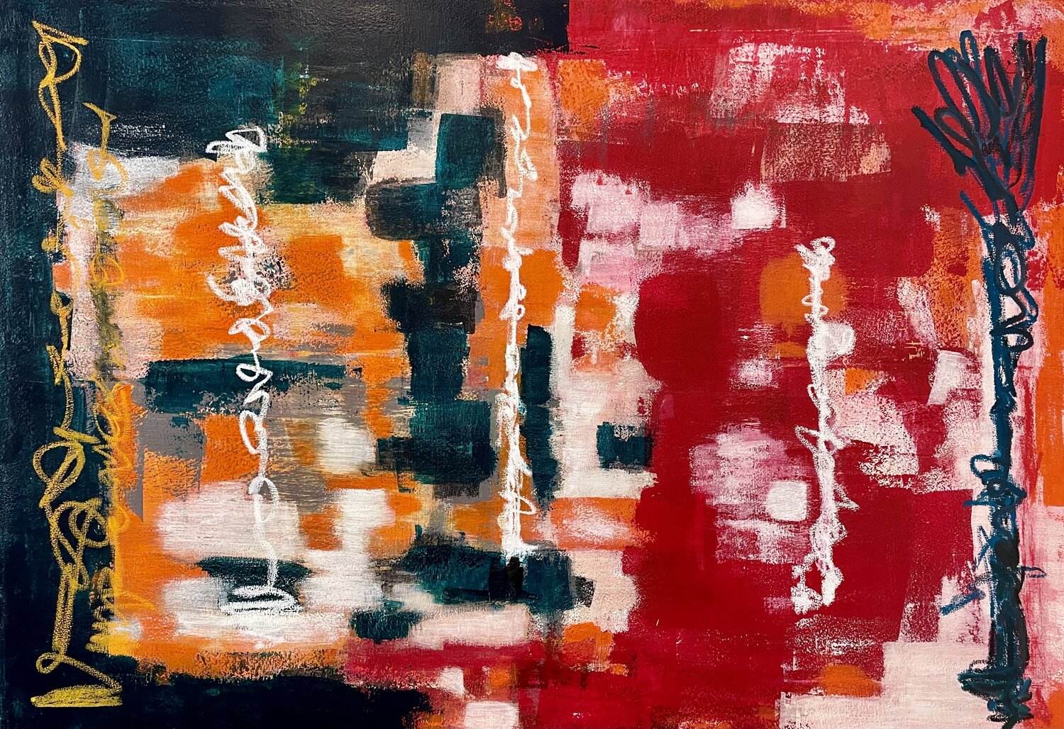 Candy-flip Denise Jacottet Original painting for sale