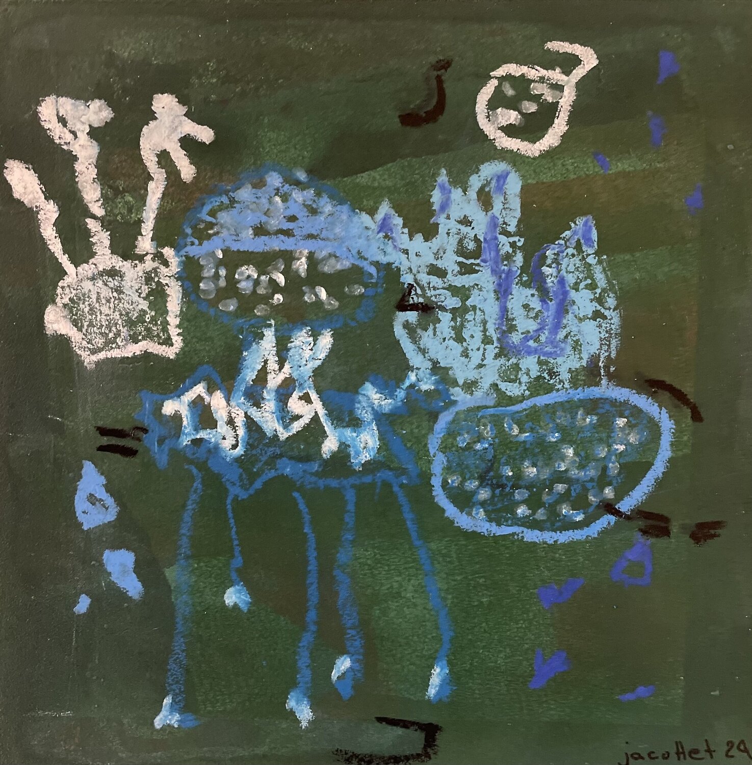 Sea Pearl Denise Jacottet Original painting for sale