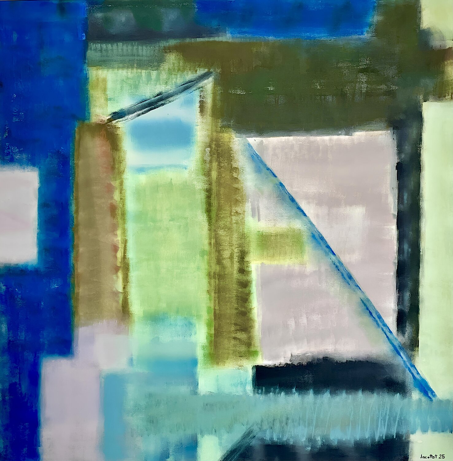 Pier 0868 Denise Jacottet Original painting for sale