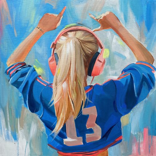 #13 by Mariia Kotiuzhynska, Painting for Sale on Select