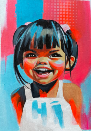 Lola by Mariia Kotiuzhynska, Painting for Sale on Select