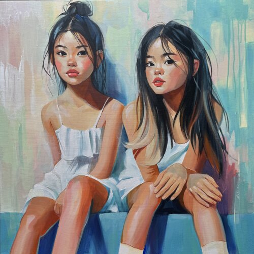 Made in Japan by Mariia Kotiuzhynska, Painting for Sale on Select