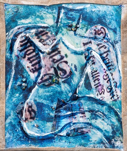 Blickfang 2 - Die Gelasssenheit by Christa Baisch, Painting for Sale on Select