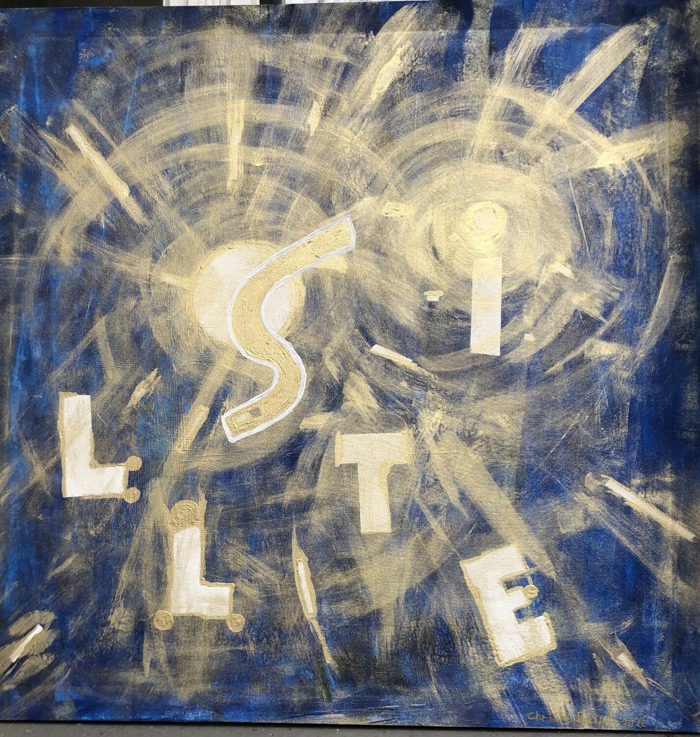 Stille 2 Christa Baisch Original painting for sale