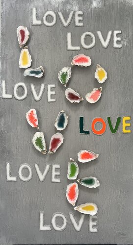 LOVE IS EVERYWHERE by Karina Domme, Sculpture for Sale on Select