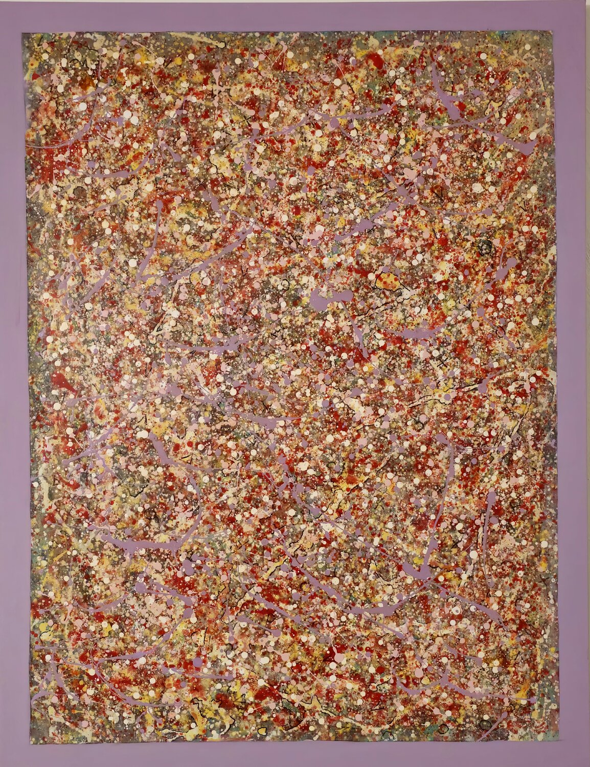 Cromatismo Assiale Claudio Ricciolini Original painting for sale