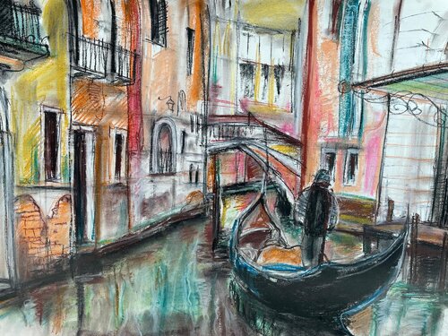 Venice by Liliana Georgeta Barna, Painting for Sale on Select