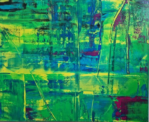Dynamic rhythms by Liliana Georgeta Barna, Painting for Sale on Select