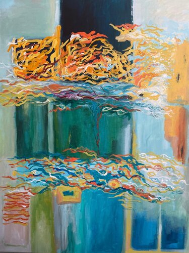 Seascape by Liliana Georgeta Barna, Painting for Sale on Select