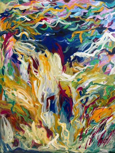 Life flow by Liliana Georgeta Barna, Painting for Sale on Select