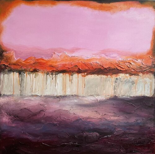 Between Worlds by Liliana Georgeta Barna, Painting for Sale on Select