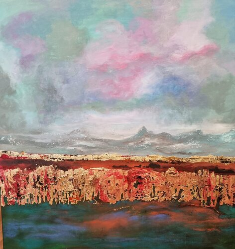 Threshold of Light by Liliana Georgeta Barna, Painting for Sale on Select