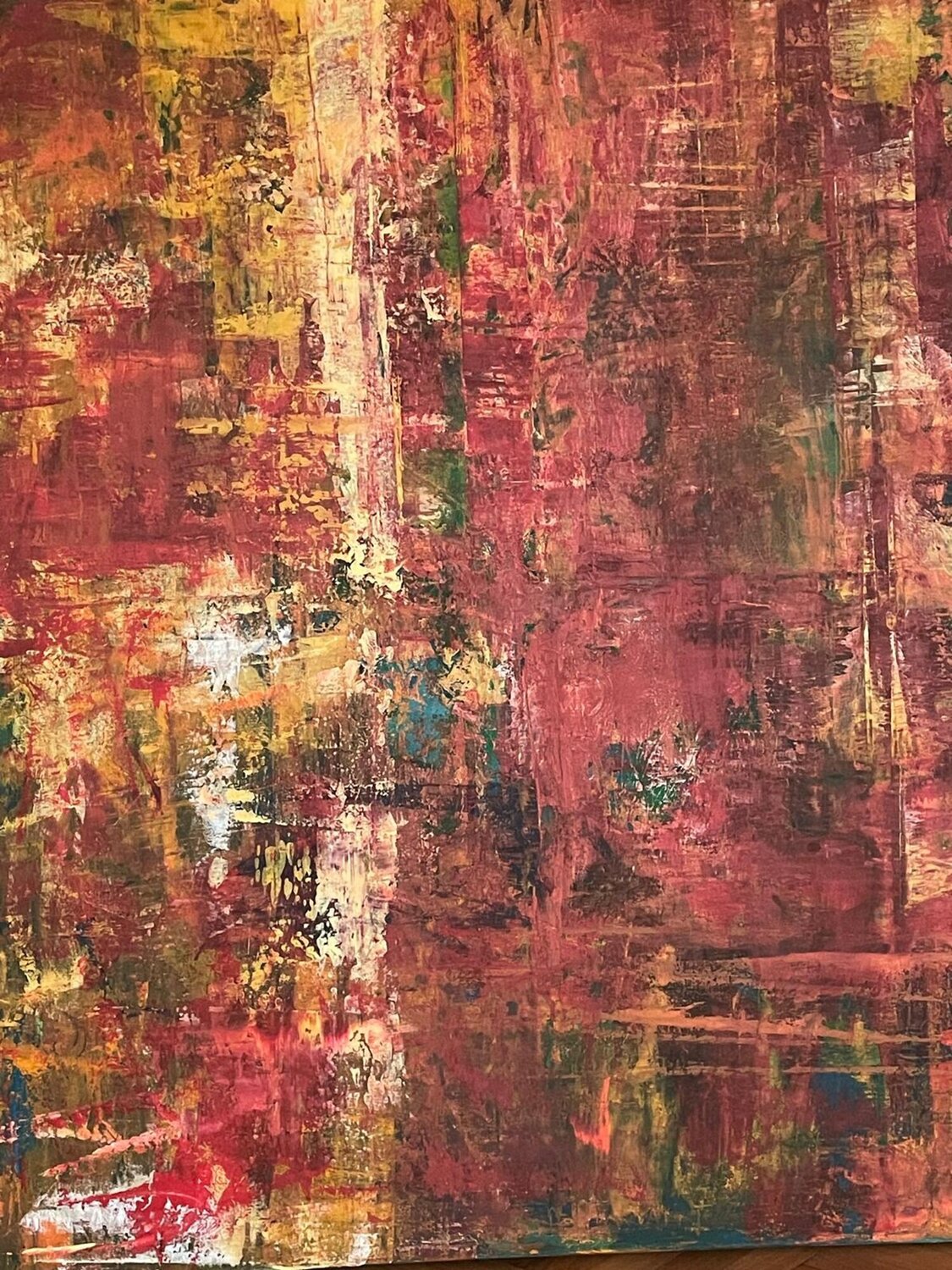 Rebirth and transformation Liliana Georgeta Barna Original painting for sale
