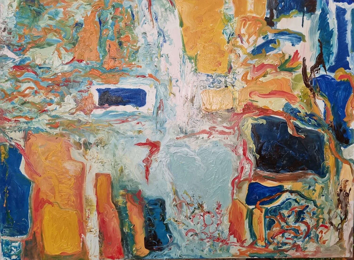 Events în life Liliana Georgeta Barna Original painting for sale