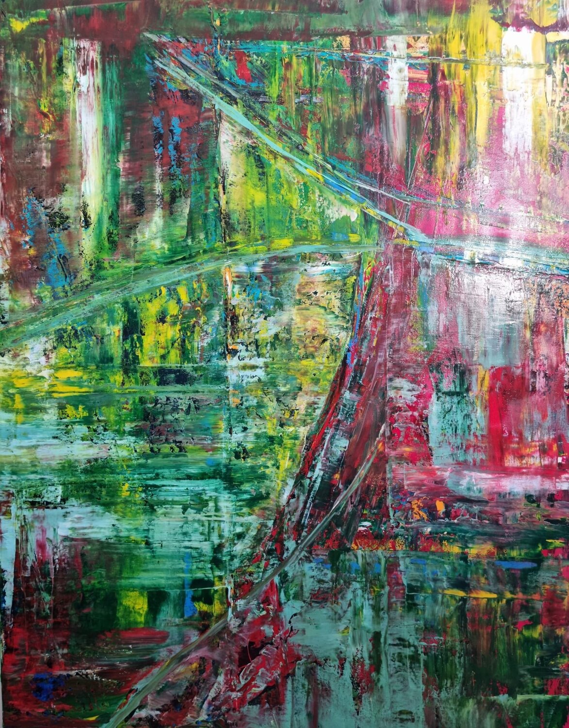 Pulse of life Liliana Georgeta Barna Original painting for sale