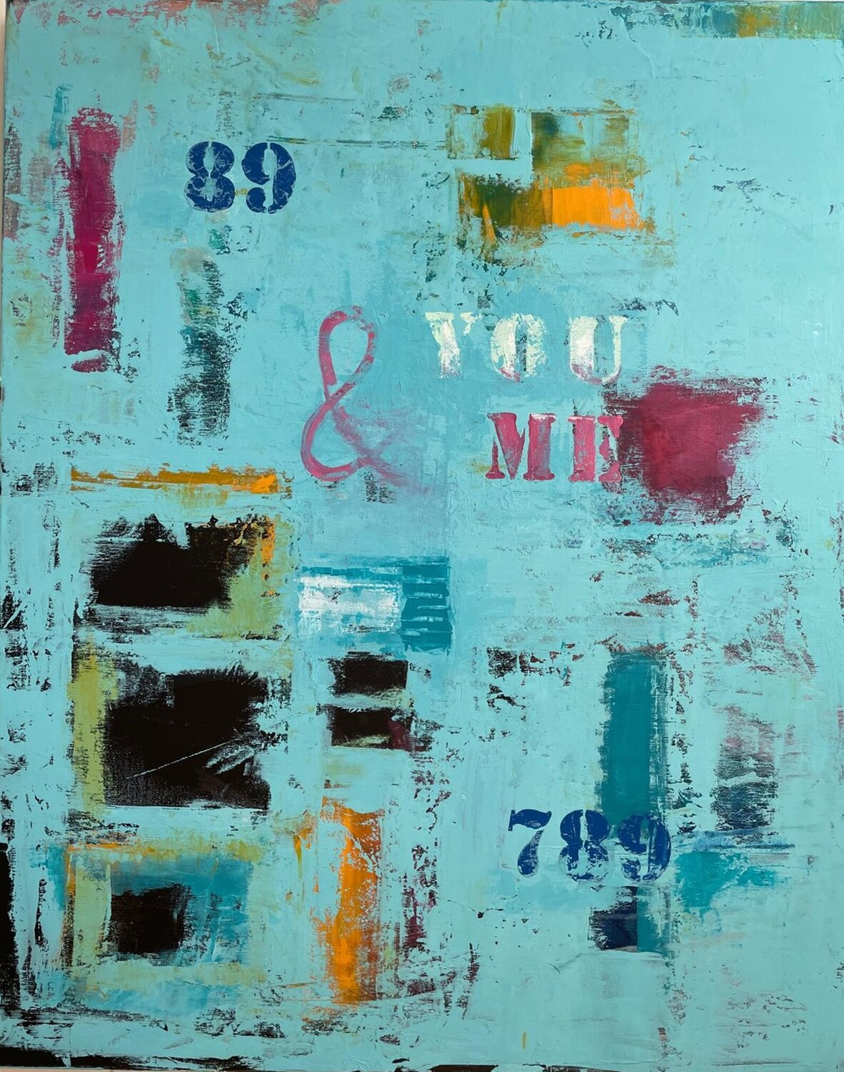 You & Me Liliana Georgeta Barna Original painting for sale