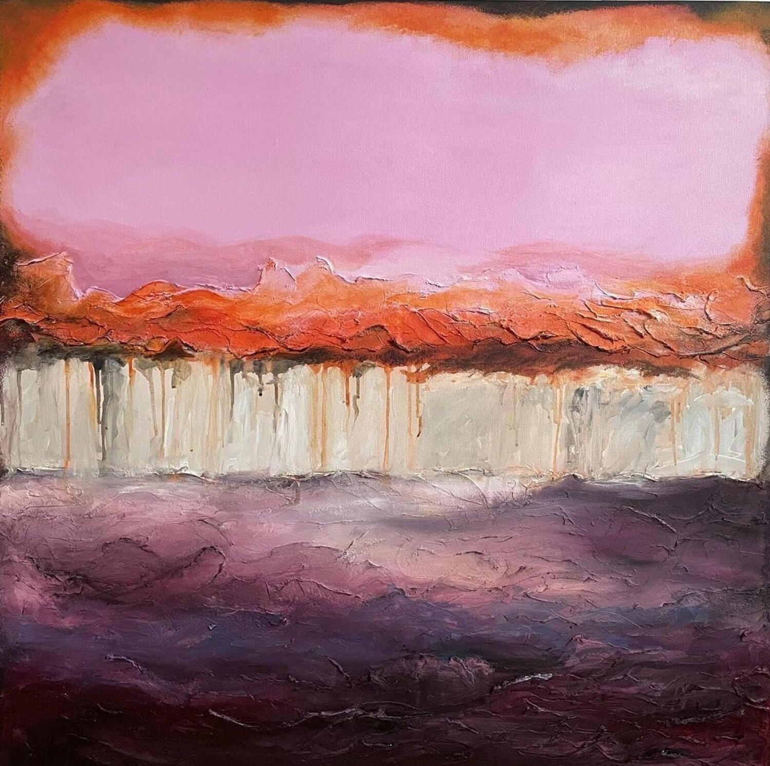 Between Worlds Liliana Georgeta Barna Original painting for sale