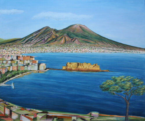 O' Vesuvio by DANIELA CARAVITA, Painting for Sale on Select
