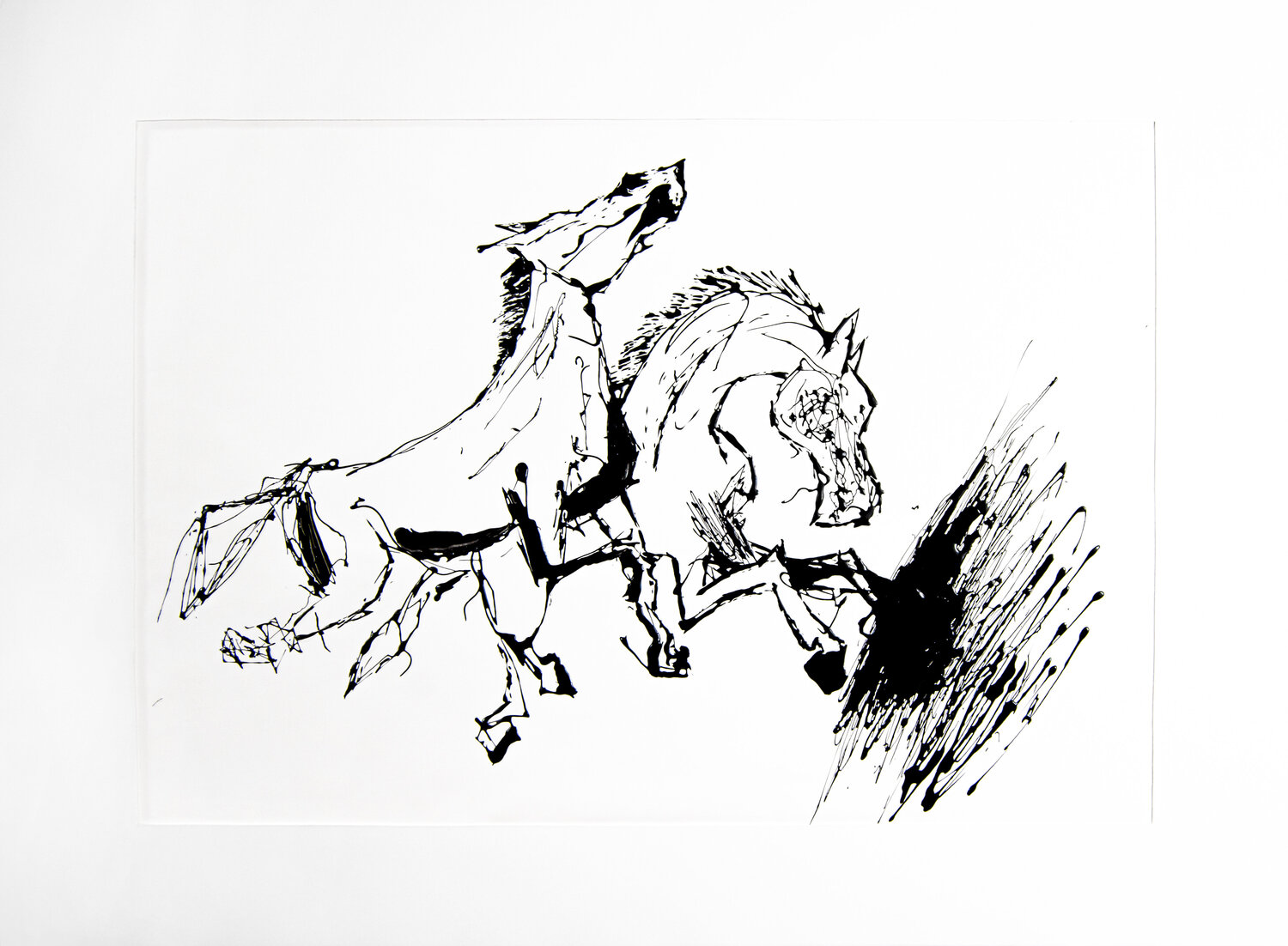 Wild & Free Davaro David Original painting for sale