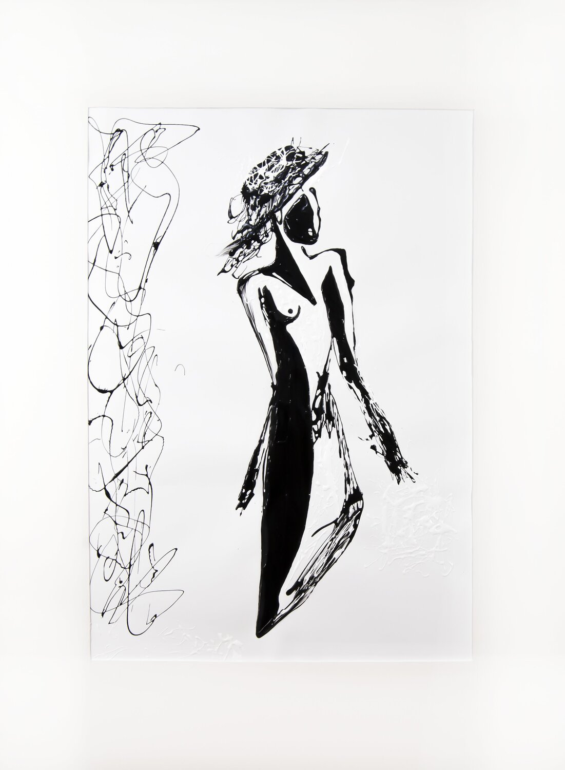 Luxe01 - Exhuberant Davaro David Original painting for sale