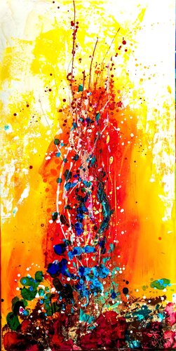 Ex und Weg by Elmar Hund artjust, Painting for Sale on Select