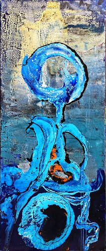 Alien by Elmar Hund artjust, Painting for Sale on Select