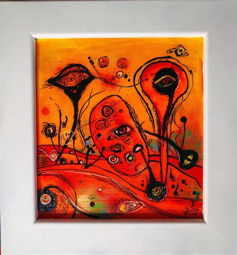 Add Mori II by Elmar Hund artjust, Painting for Sale on Select