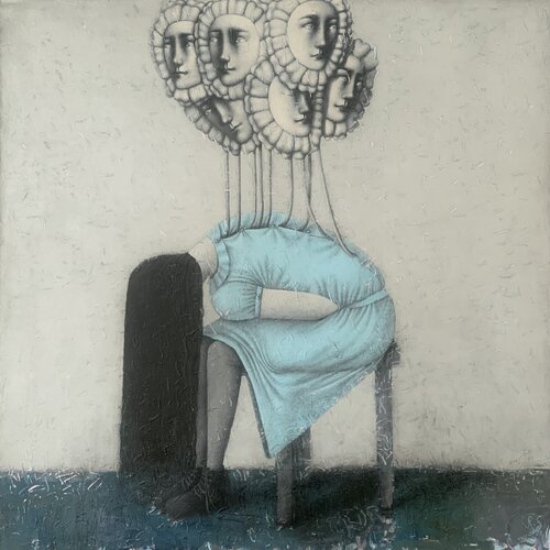 The Sleeping Girl by Svetlana Rumak, Painting for Sale on Select