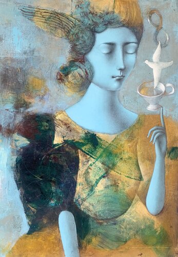 Everything What You Have At The Tips of Your Finger by Svetlana Rumak, Painting for Sale on Select