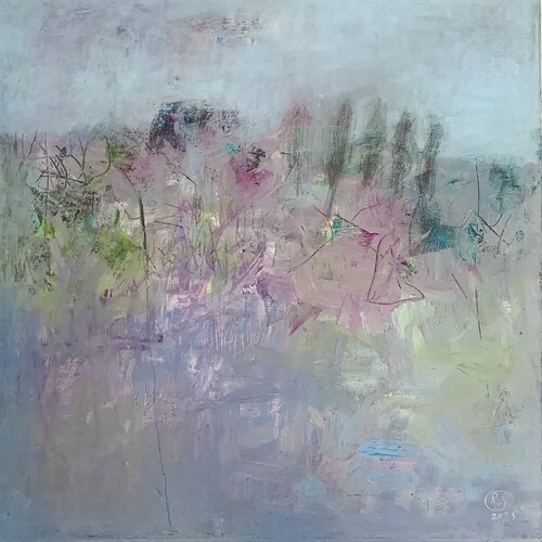 Let Me Get Lost Myself in the Lavender Fields by Svetlana Rumak, Painting for Sale on Select