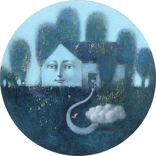 Path to the Cloud by Svetlana Rumak, Painting for Sale on Select