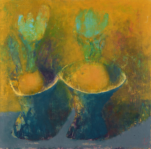 Biennial Plants by Svetlana Rumak, Painting for Sale on Select