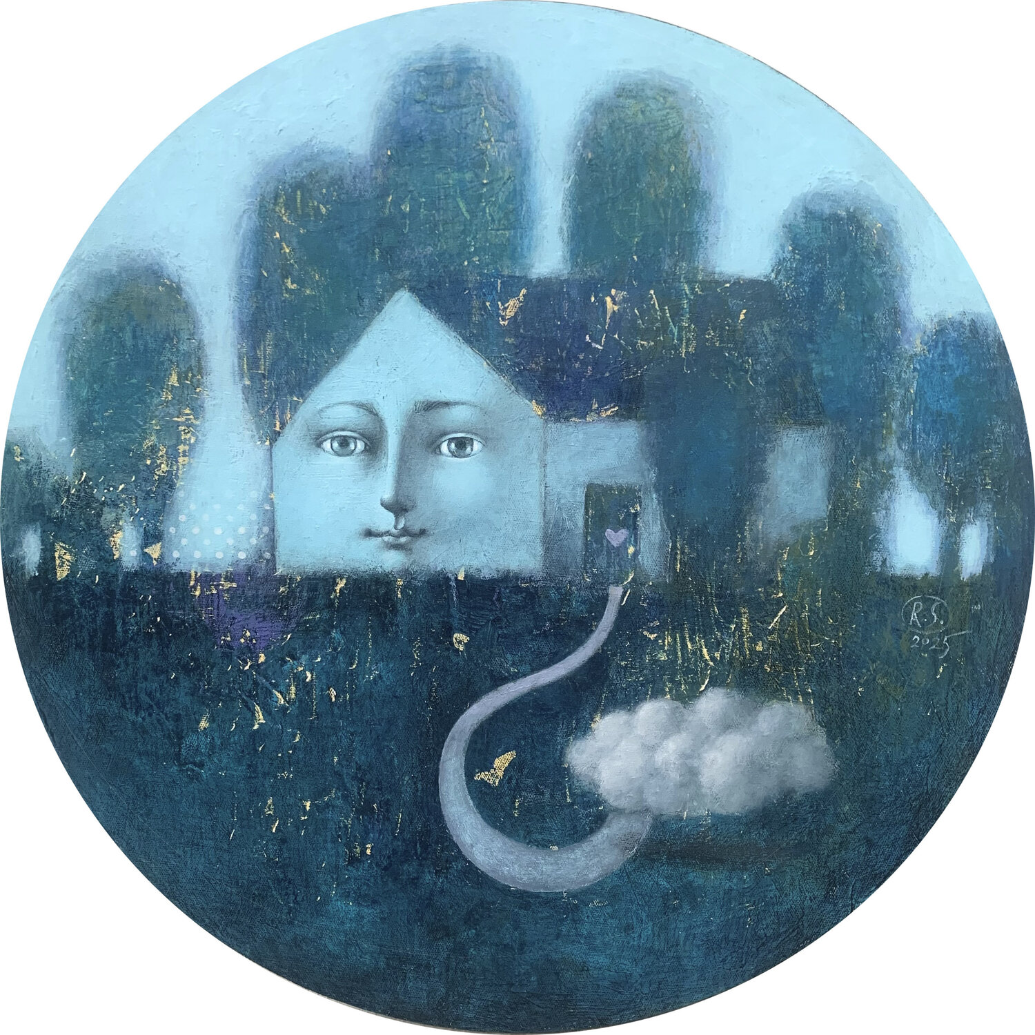Path to the Cloud Svetlana Rumak Original painting for sale