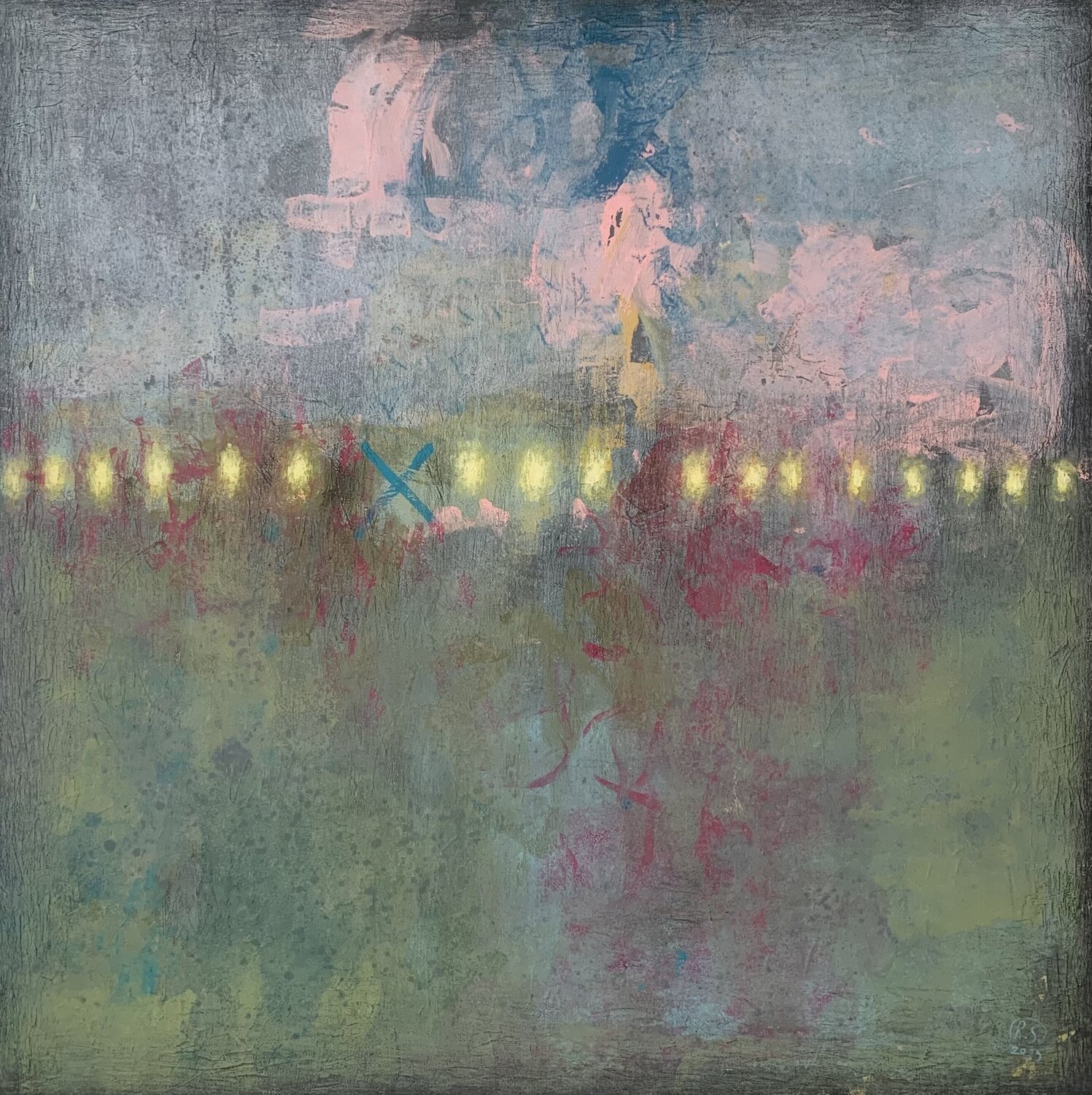 Polaroids of the Horizon. 2 Svetlana Rumak Original painting for sale