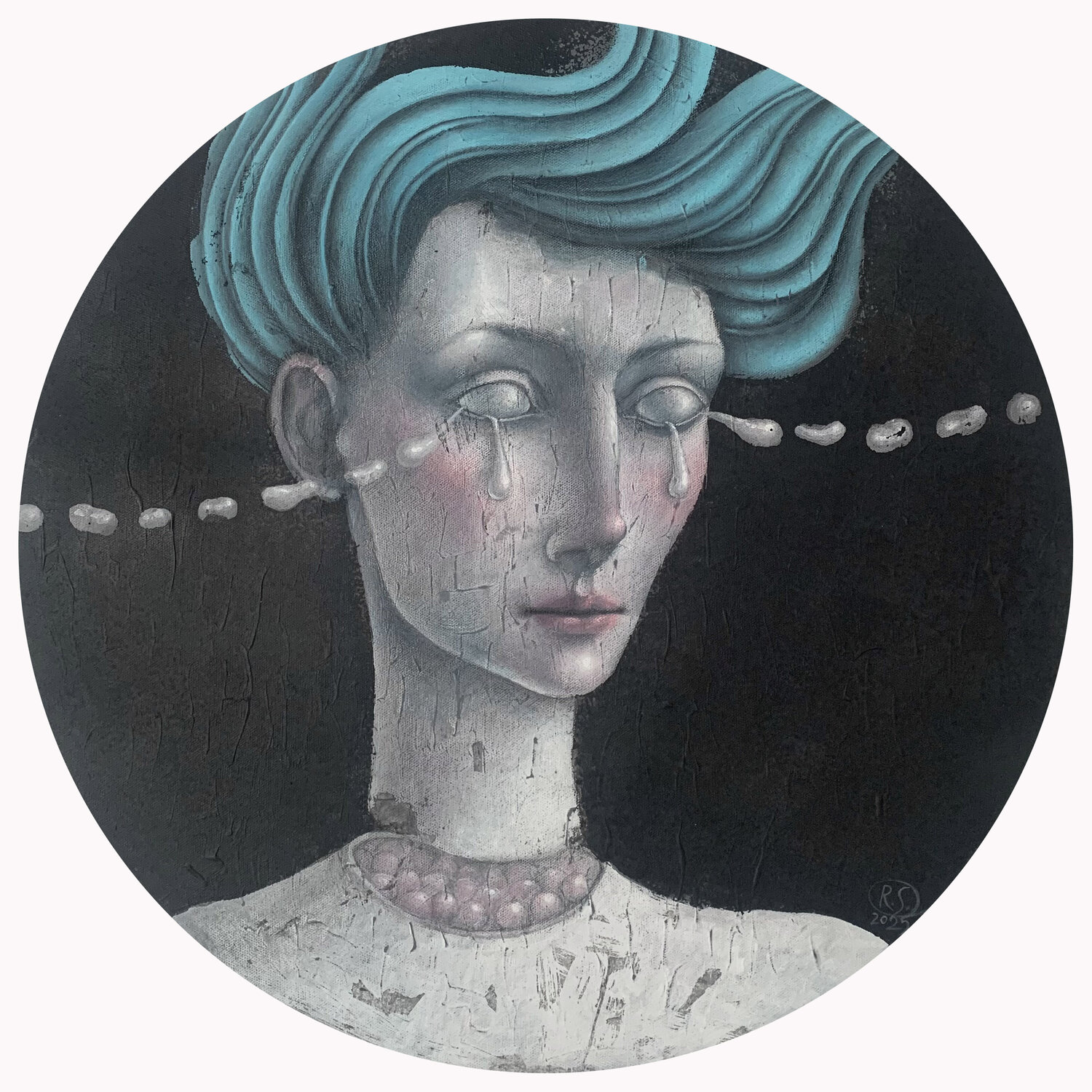 The Crying Pearl Svetlana Rumak Original painting for sale