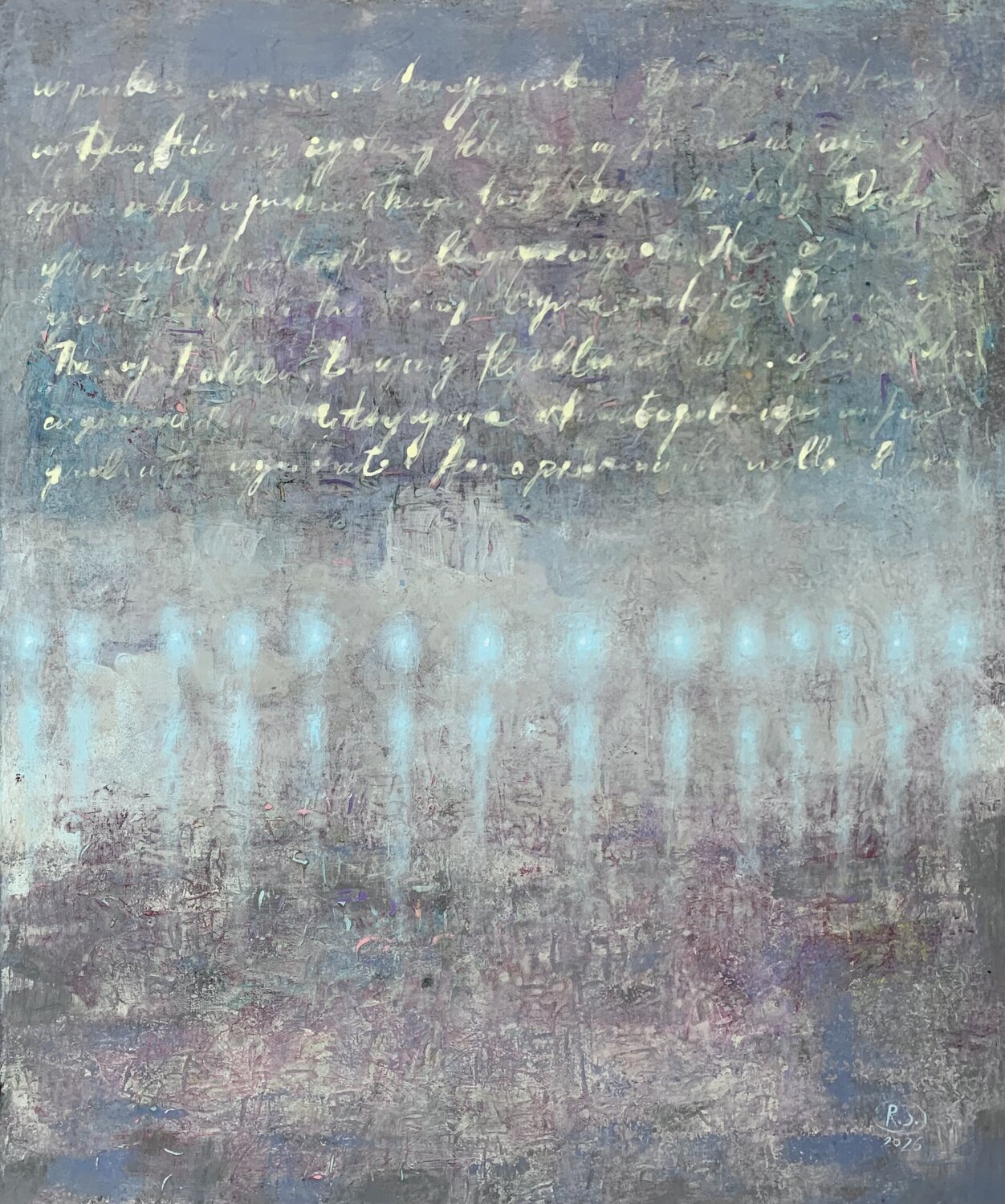 Letters from the Other Side of the Sea Svetlana Rumak Original painting for sale