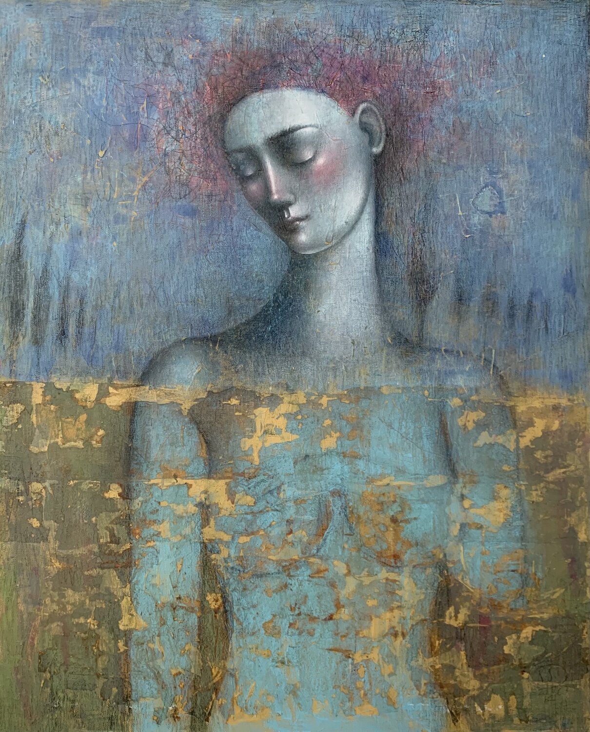 Dreams of Lost Lands Svetlana Rumak Original painting for sale